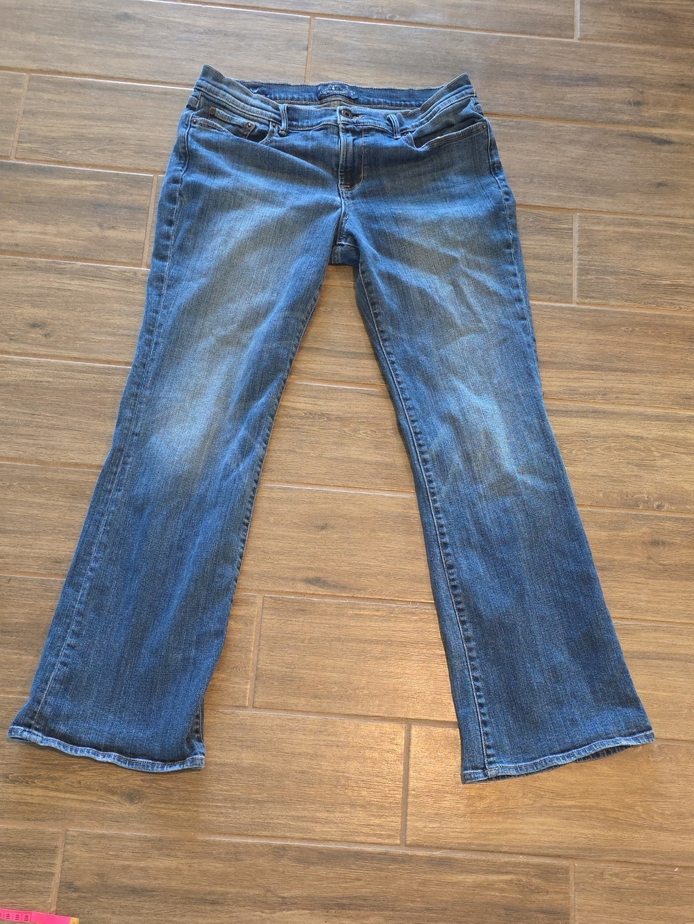 Lucky Brand Medium Blue Flare Jeans